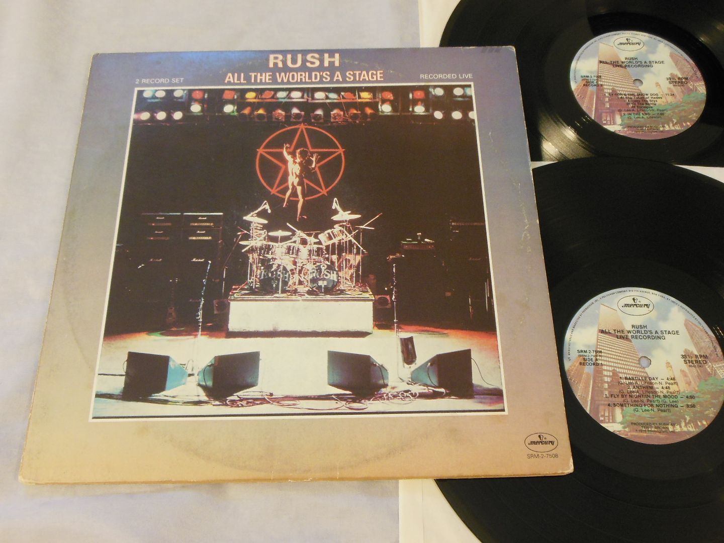 Rush Alltheworldsastage Records Lps Vinyl And Cds Musicstack